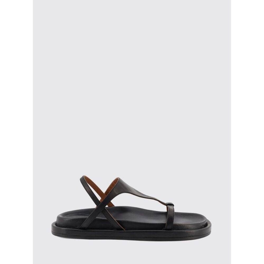 Atp Atelier Women Atp Atelier Low-Heeled Leather Slingback Sandals